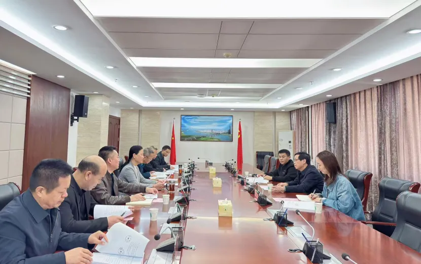 桑延慧會見安徽智能傳感器研究院副院長王世和一行